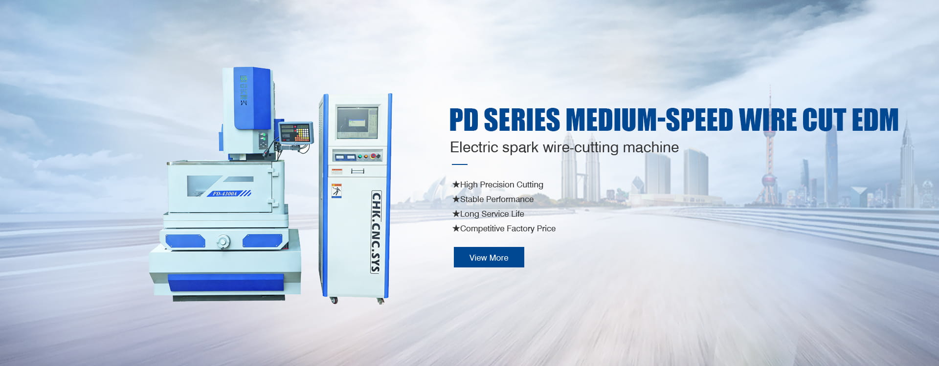 Medium Speed Wire Cut Machine Edm