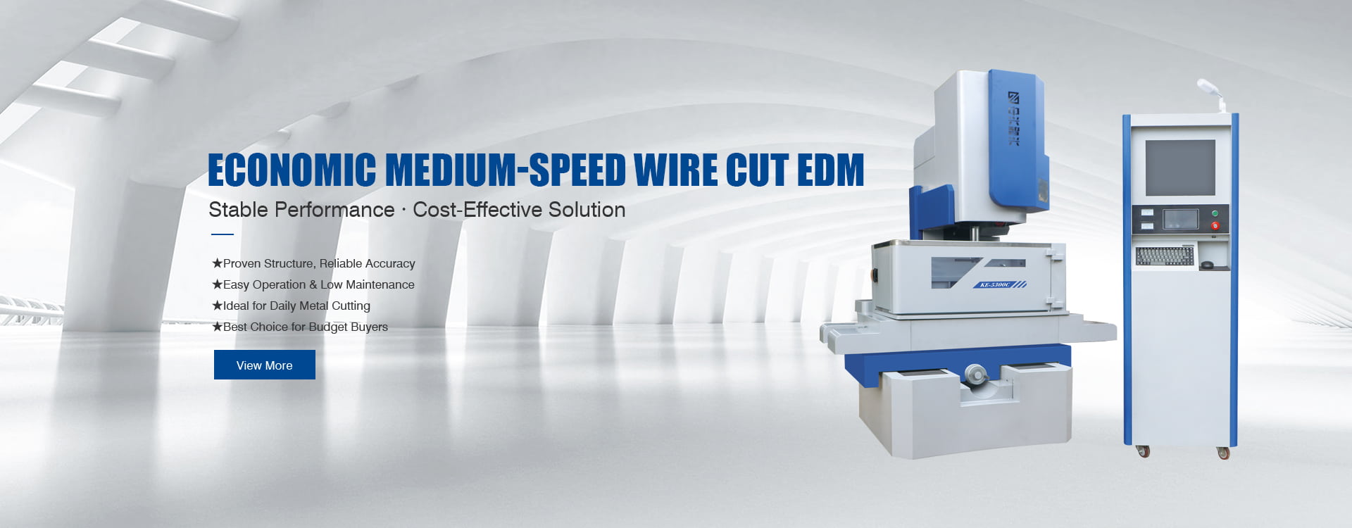 Medium Speed Wire Cut Machine Edm